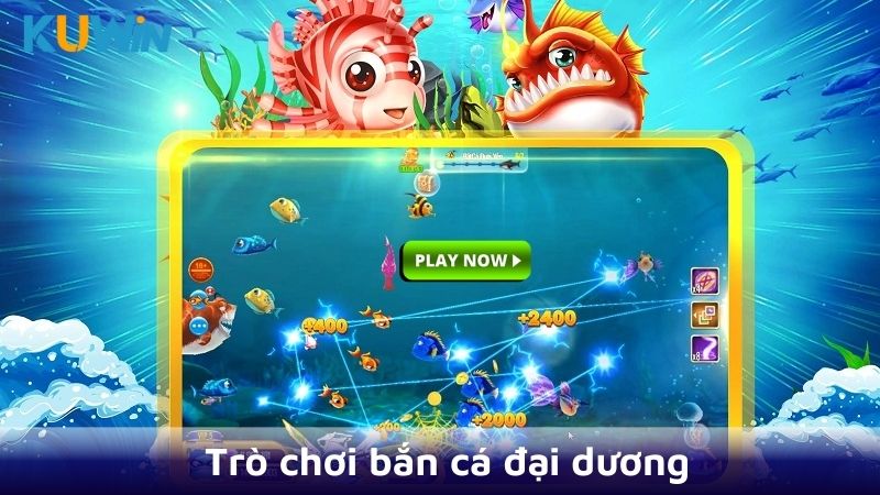 Giao diện trò chơi bắn cá đại dương