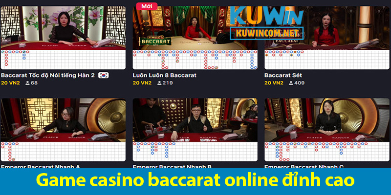 Nắm bắt những kinh nghiệm chơi bài baccarat trực tuyến để bạn trở thành cao thủ